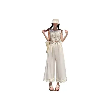 Flowers In Water Casual Pants Women's