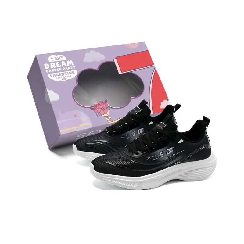 7 SEVFUN Low Top Running Shoes Unisex Gray Cyan Green-1