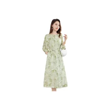 Yi Mengyuan Long Sleeved Dress Women's