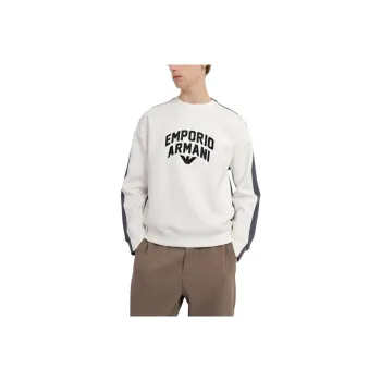EMPORIO ARMANI Sweatshirt Men's Blue White