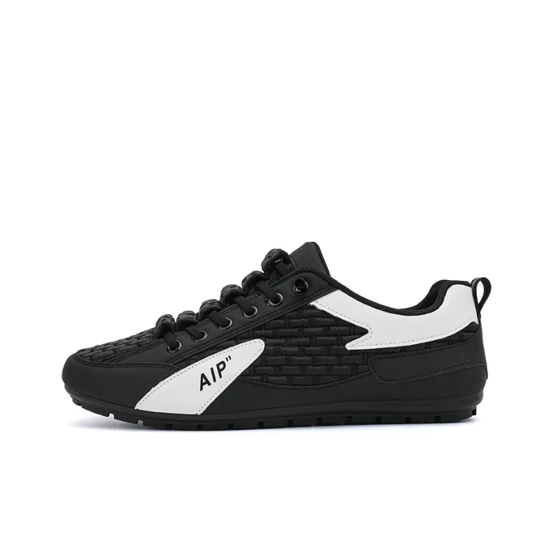 BINGO DUCK Shock Absorbers Low Top Skateboard Shoes Men's-0