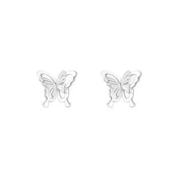 DAWO 999 Fine Silver Stud Earrings Women's