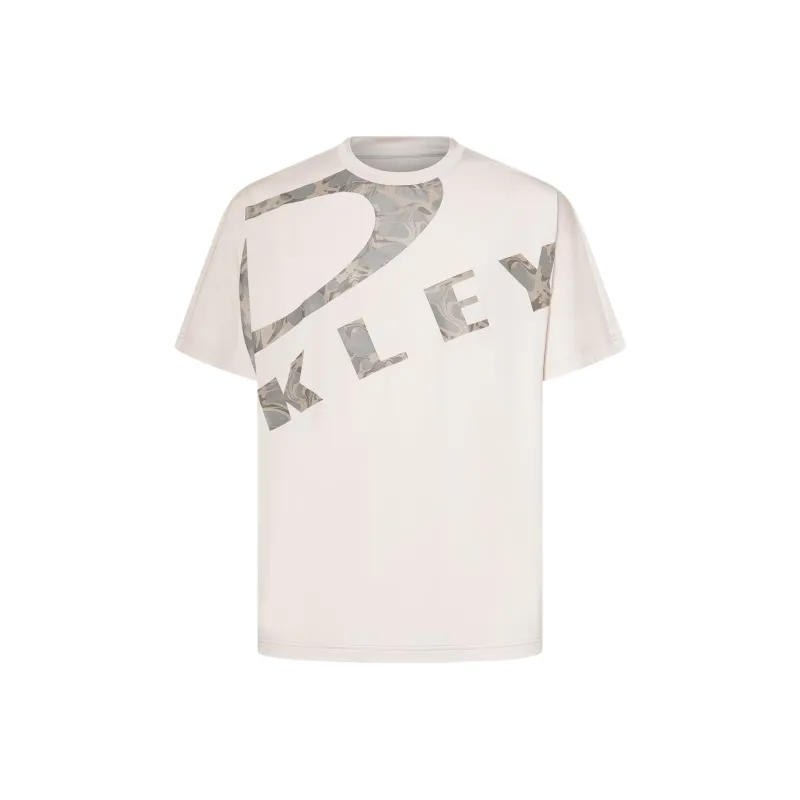 Oakley SS25 T Shirt Men's Gray White-0
