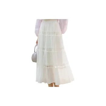 RTNH Casual Long Skirts Women's White