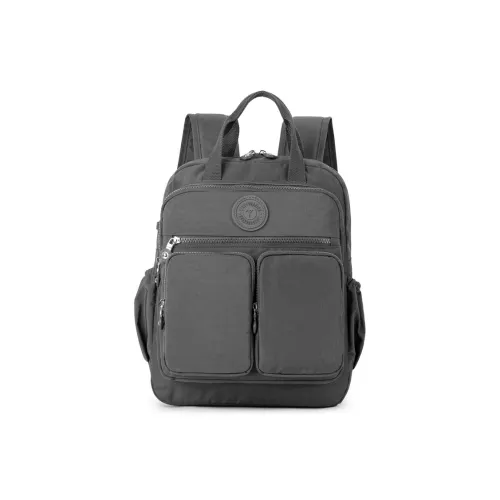 H YXIANG Oxford Backpack Unisex Multicolor
