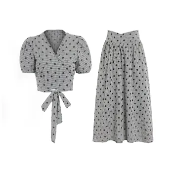 POPO.INFO Two Piece Skirt Sets Women's