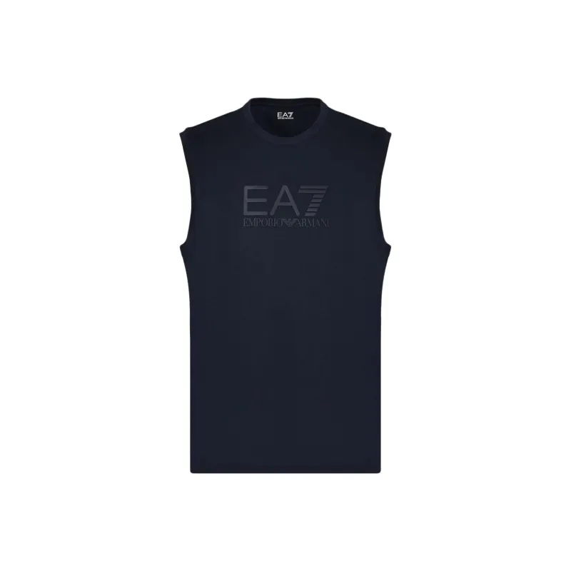 EMPORIO ARMANI EA7 Tank Top Men's Marine Blue-0