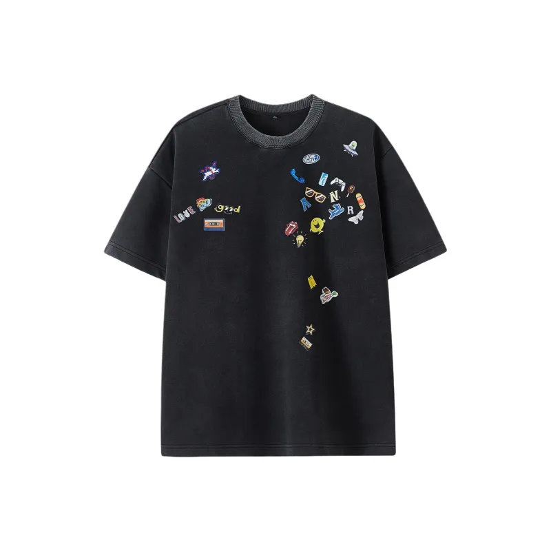 VERAF CA T Shirts Unisex Black-0