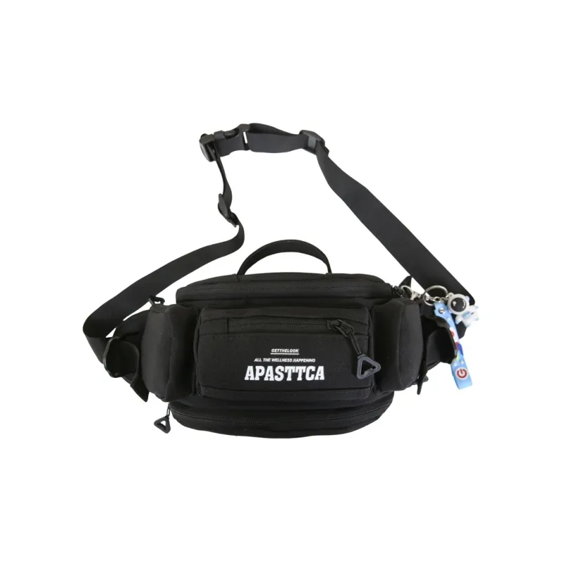 ZOGA Oxford Fanny Pack Unisex Orange/Pink/Black-3