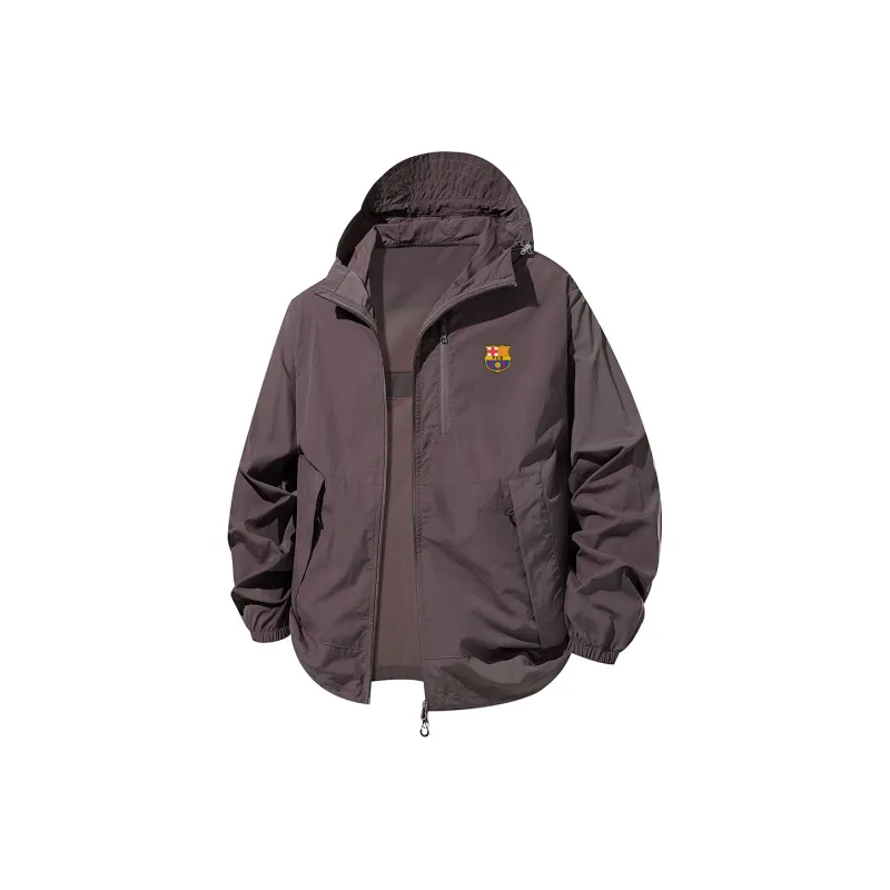FCB ARCELONA Super Light Breathable Quick Dry UV Protection Sun Protection Clothing Unisex-4