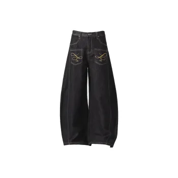PANDA ADEVIL Jeans Unisex Black