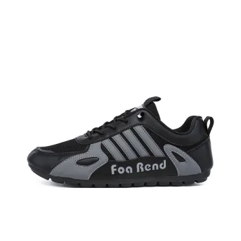 BINGO DUCK Shock Absorbers With Slip Resistant Features Low Top Casual Shoes Men's