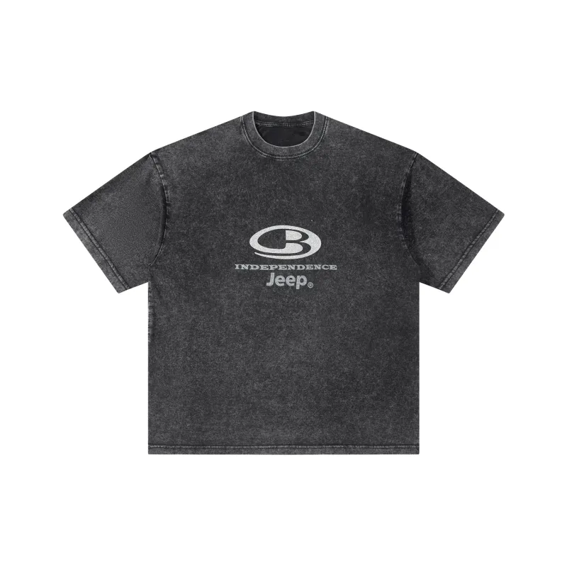 Jeep Yao Series T Shirt Unisex Black-1