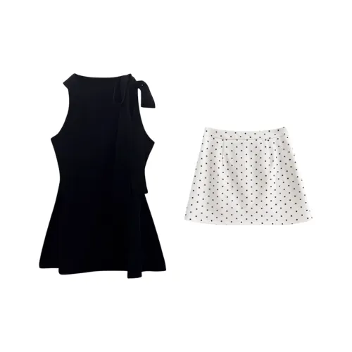 POPO.INFO Two Piece Skirt Sets Women's
