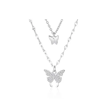 Royal Dragon Mirror 925 Sterling Silver Necklaces Women's