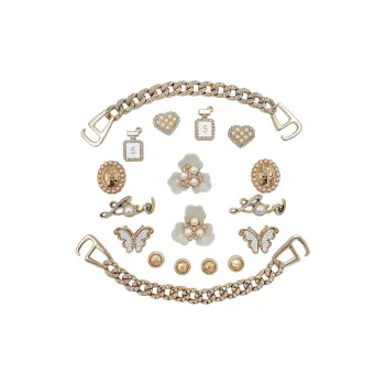VERENA REINE Alloy Shoe Buckle Unisex