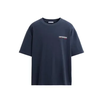 ZARA T Shirts Men Bright Blue