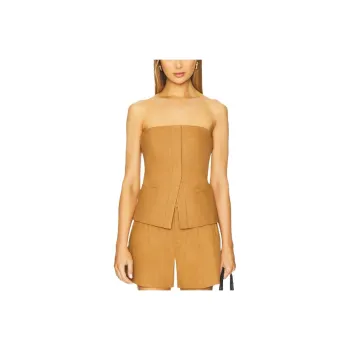 A.L.C. Strapless Top Women's Brown