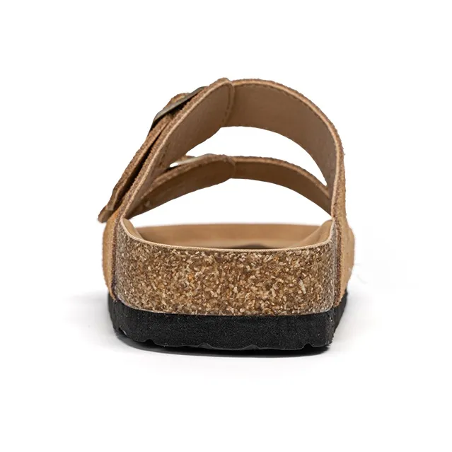 EXULL Q Abrasion Resistant Slide Slippers Women's Camel-2