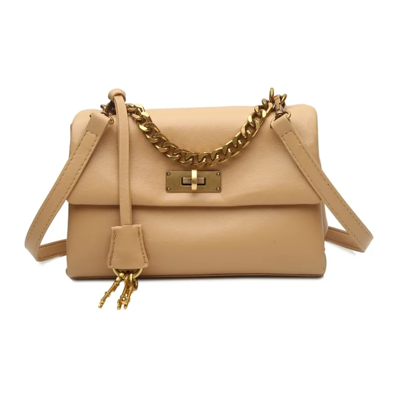 Yalu Sheepskin Handbag Regular Women's Multicolor-8
