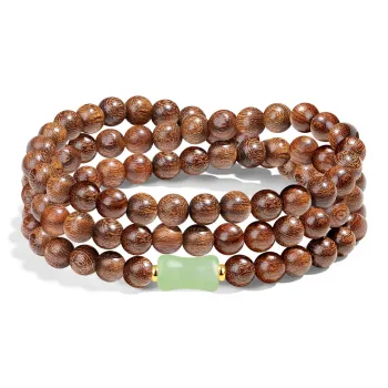 PUTUOSHANWENCHUANG Sandalwood Bracelets Unisex
