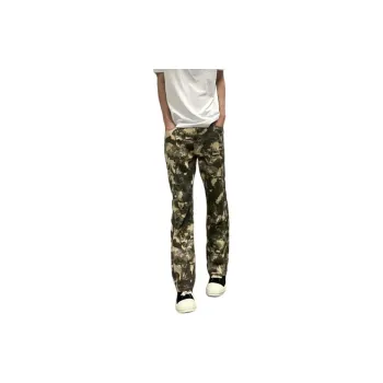 BENGEN Cargo Pants Unisex Camouflage