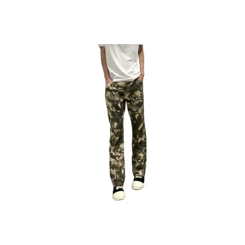 BENGEN Cargo Pants Unisex Camouflage