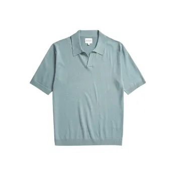 NORSE PROJECTS Polo Shirt Men's Gray Blue