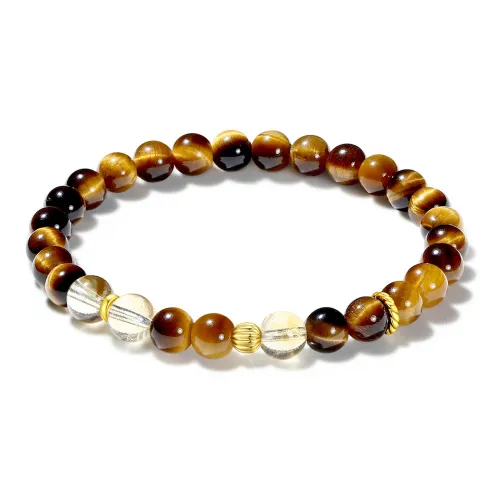 ZKY Tiger's Eye Stone Bracelets Unisex