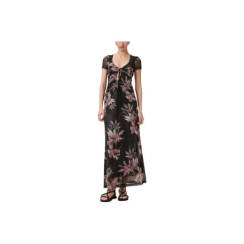 ALLSAINTS Short Sleeved Dress Women's Black