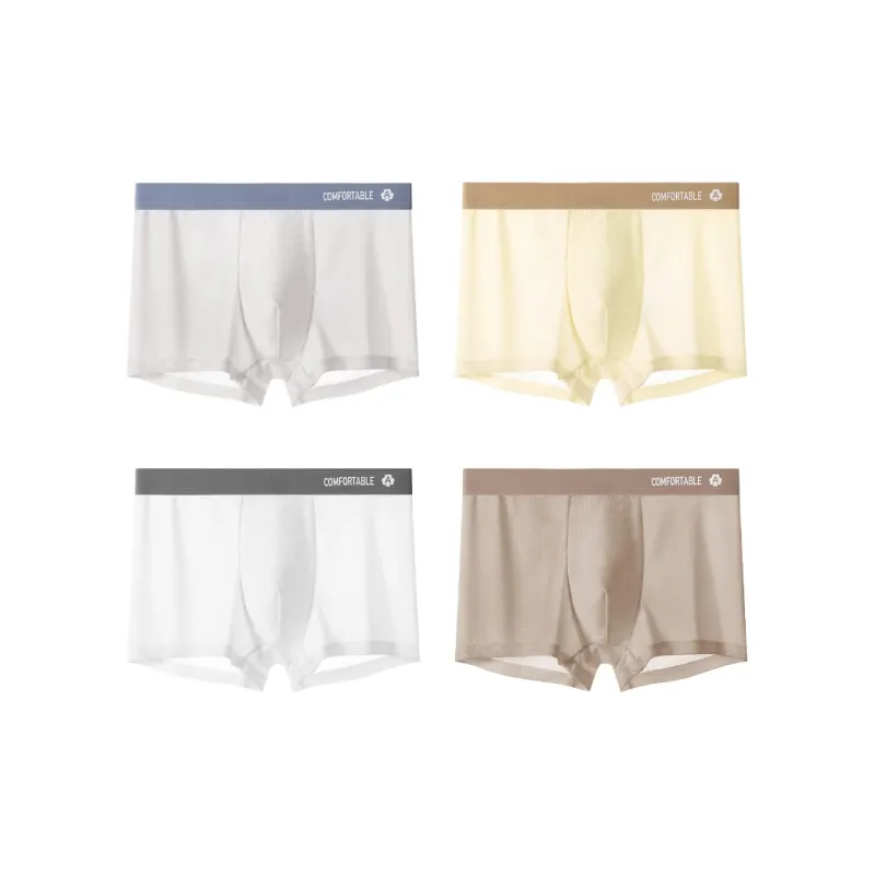 PLANDOO Underpants Men's 4 Pack-8