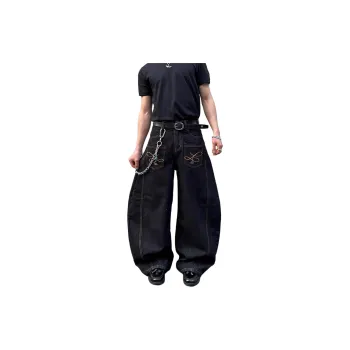 PANDA ADEVIL Jeans Unisex Black