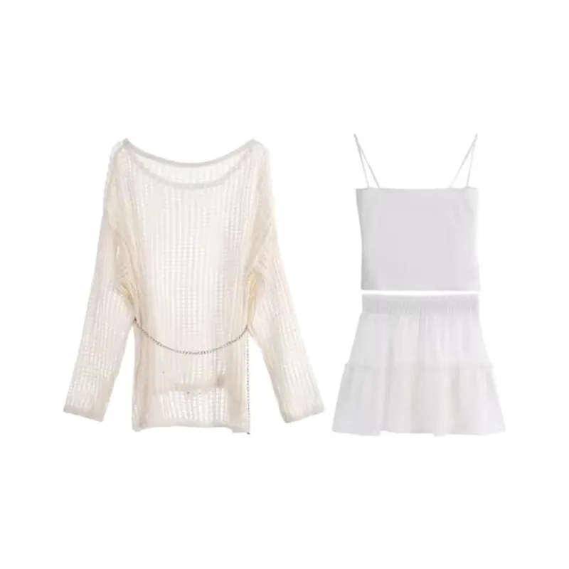 OZVO Two Piece Skirt Sets Women's-1