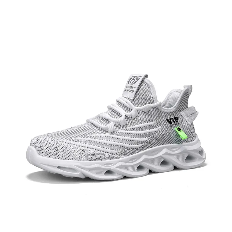 OUGLEMEN Slip Resistant, Abrasion Resistant, Coverage, Rebound, Breathable Low Top Casual Shoes Men's-2