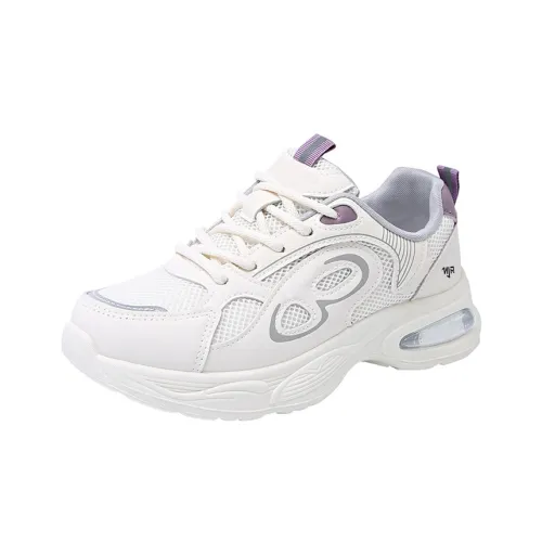 NANJIREN Cushioning, Slip Resistant, Abrasion Resistant, Coverage, Support, Lightweight Low Top Chunky Sneakers Women's