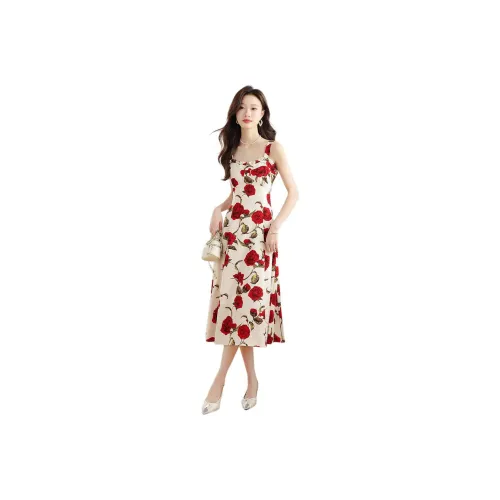 ORIGIN Slip Dresses Women's Red