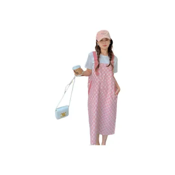 TEME Denim Long Skirts Women's Pink