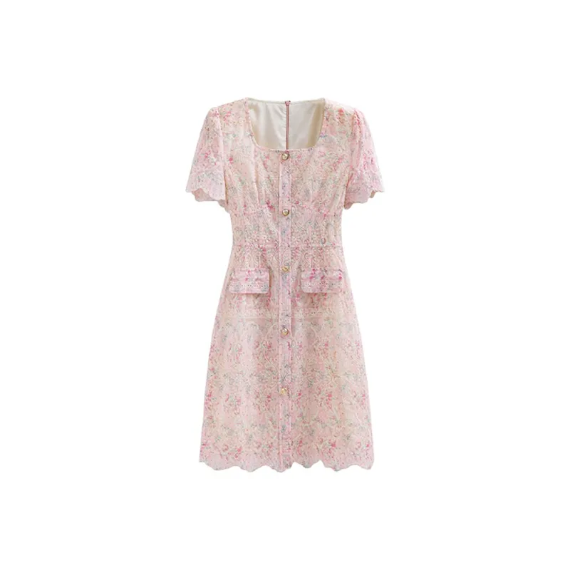 TEME Short Sleeved Dress Women's-5