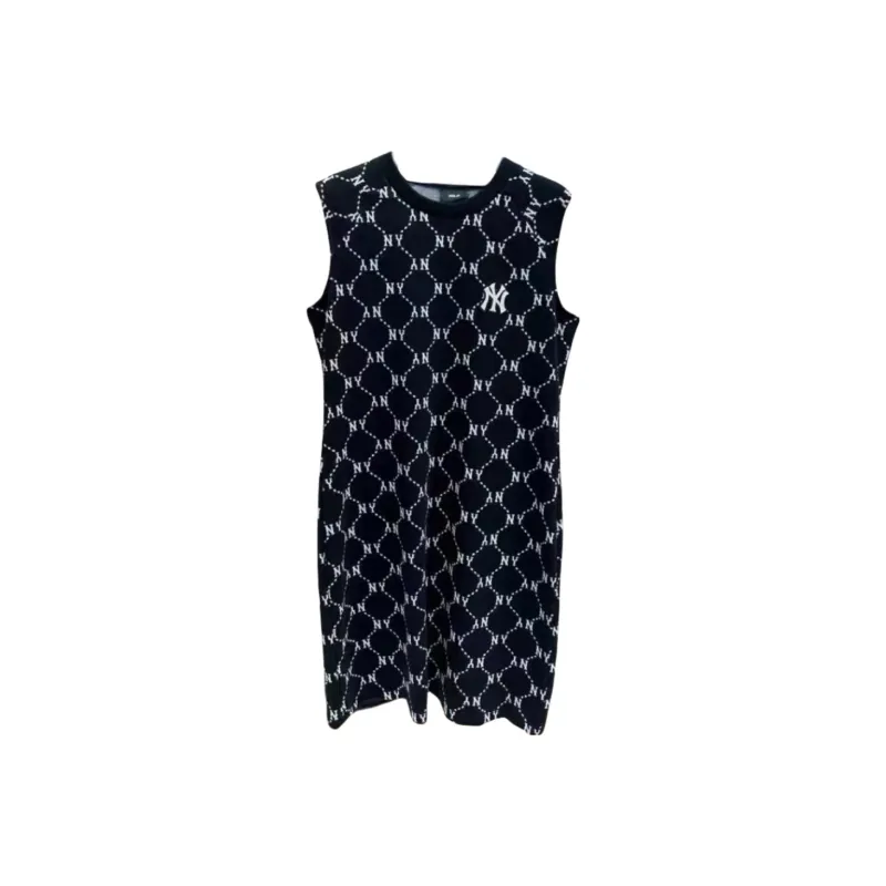 MLB New York Yankees Sleeveless Dress Women's Black-0