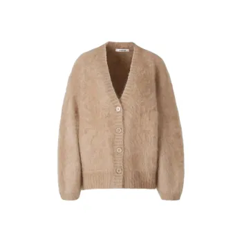 Dorothee Schumacher Fluffy Lxury V Neck Cardigan