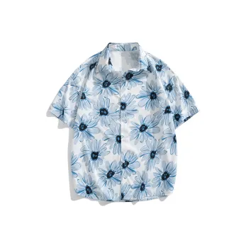Fakeyoung Shirts Unisex Blue Melody Seed Floral