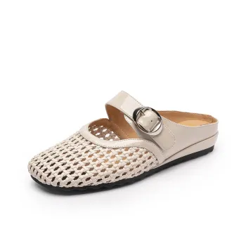 Ritai Slip Resistant Closed Toe Slippers Women's