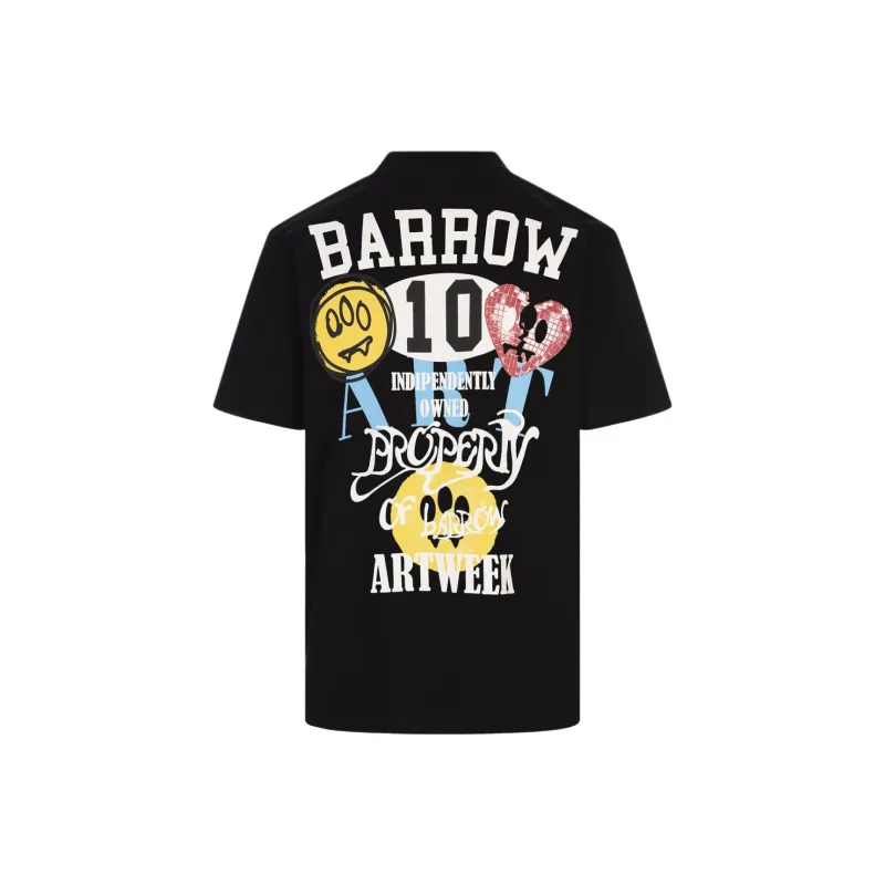 Barrow Graphic print T shirt-1
