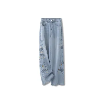 LUYOUYE Jeans Women's Blue