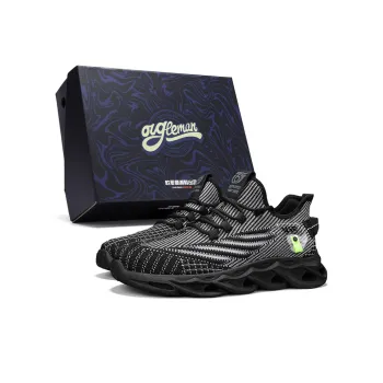 OUGLEMEN Slip Resistant, Abrasion Resistant, Coverage, Rebound, Breathable Low Top Casual Shoes Men's