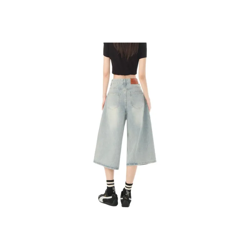 FOREVER 21 Denim Shorts Women's-15