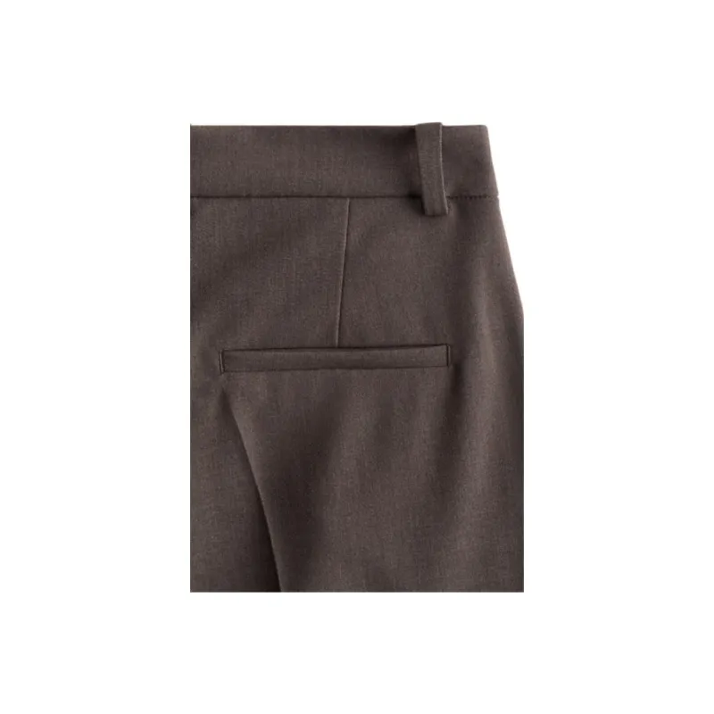 H&M Suit Trouser Women's Dark Umber-2