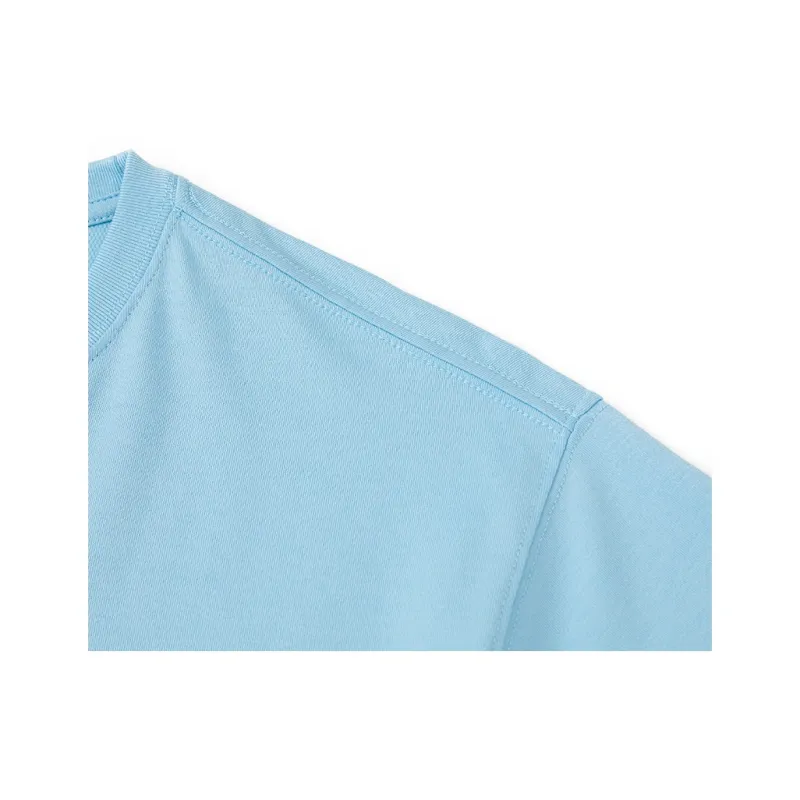 New Era T Shirt Unisex Light Blue-4