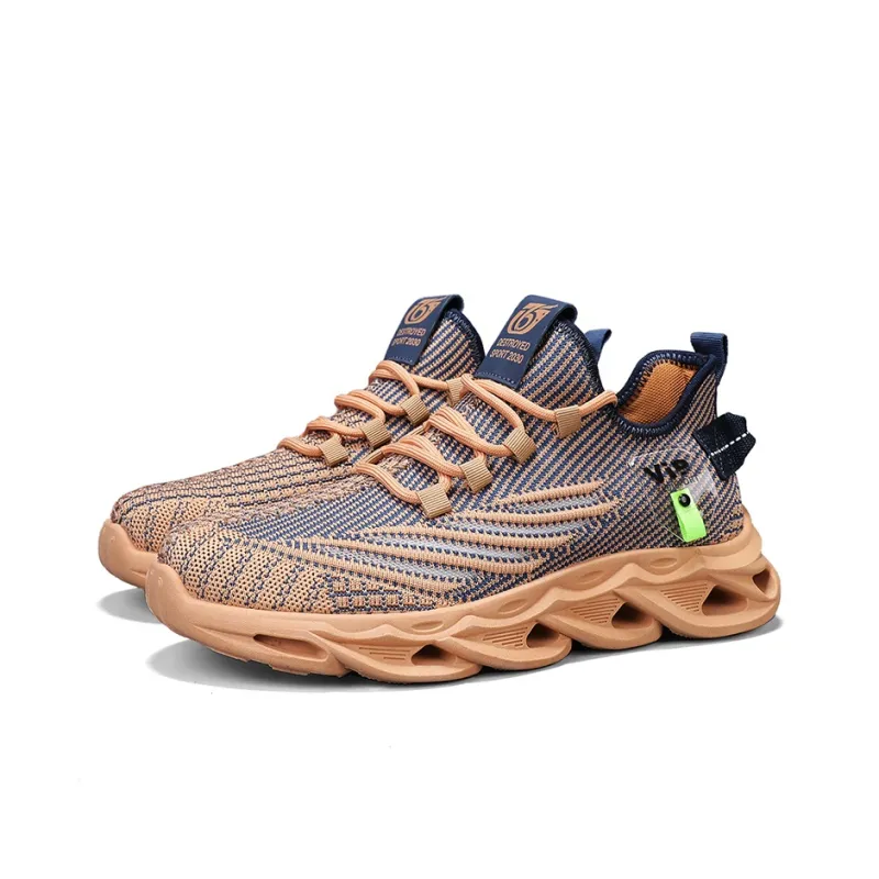 OUGLEMEN Slip Resistant, Abrasion Resistant, Coverage, Rebound, Breathable Low Top Casual Shoes Men's-13
