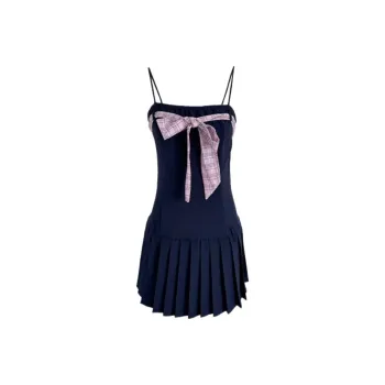 YGPRW Slip Dresses Women's Navy Blue